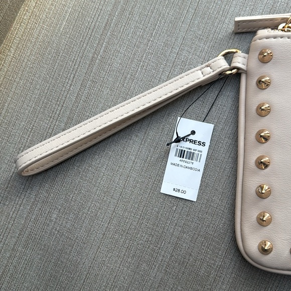 Express Stud Lined Wristlet - Neutral - Picture 6 of 9